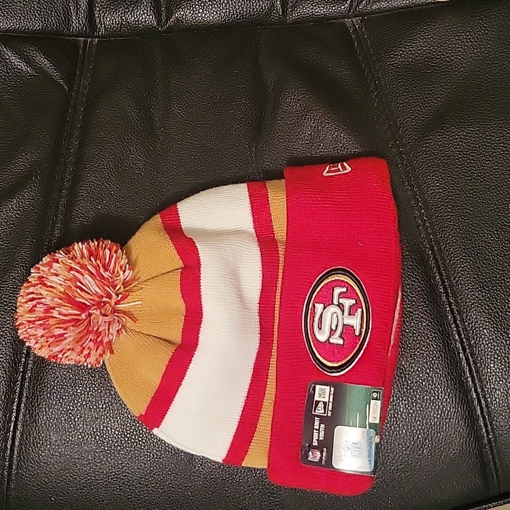 Youth 49ers beanie
